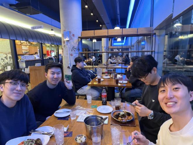 Team photo - PCB celebration